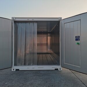 20-foot high cube refrigerated container with side door