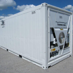 20-foot blast freezer container